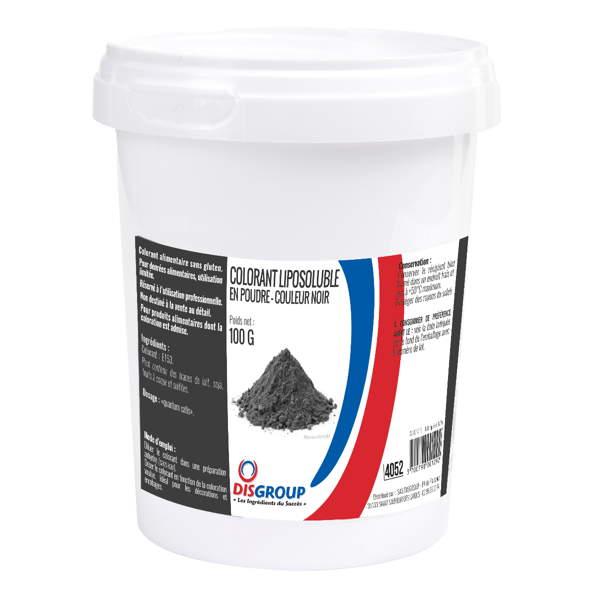 Colorant poudre liposoluble