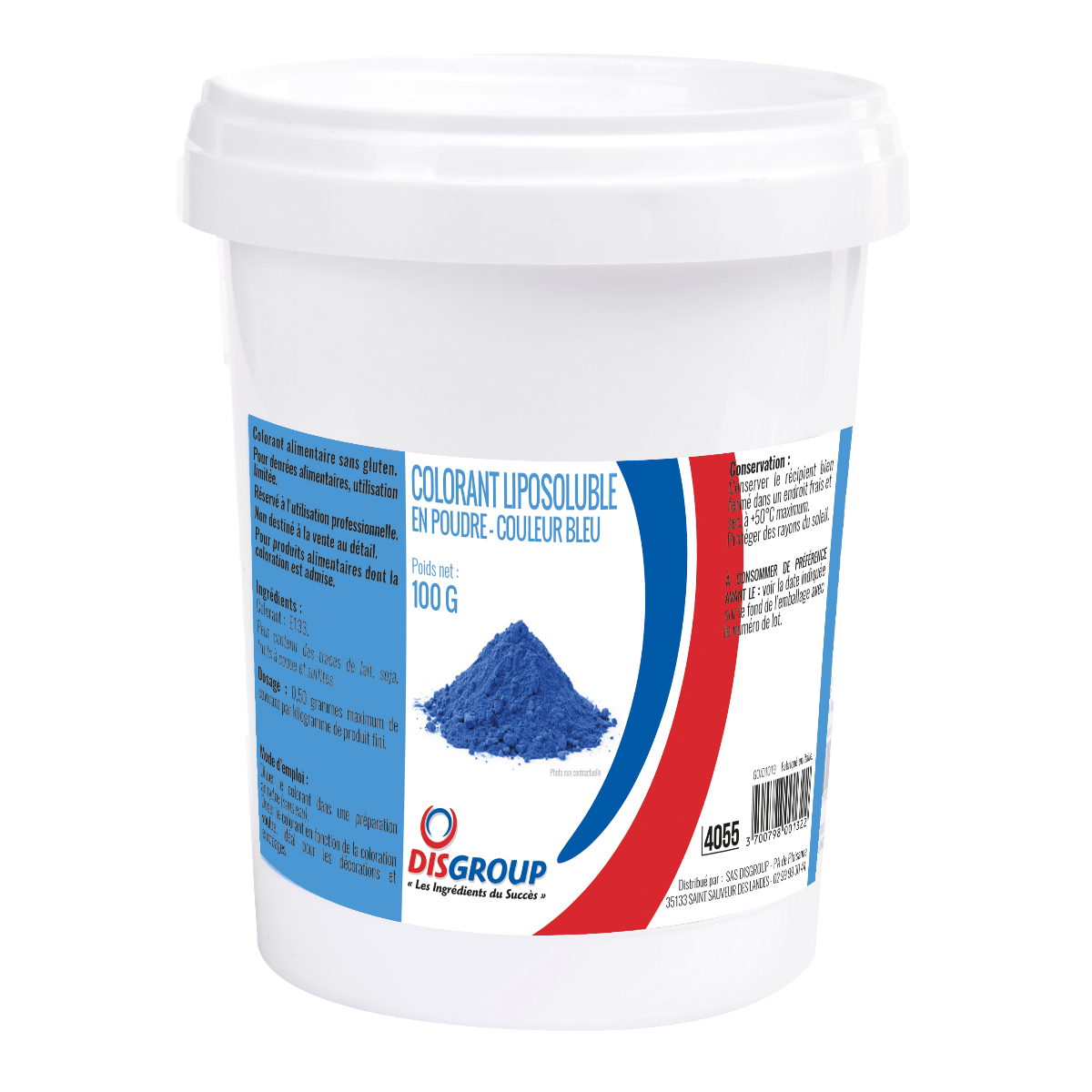 Colorant poudre liposoluble