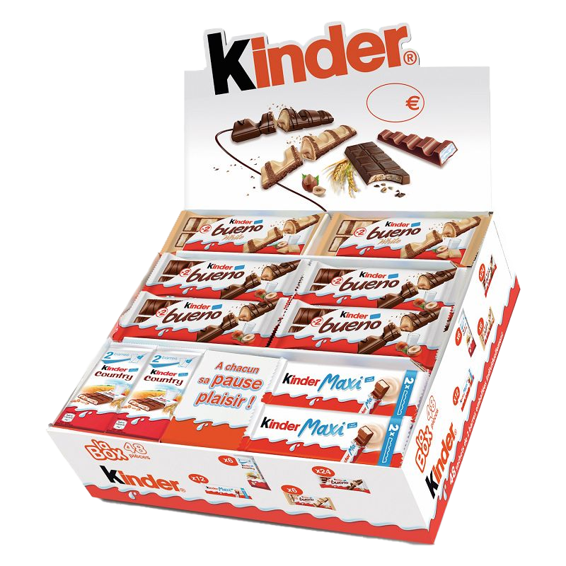 Coffret 48 friandises Kinder