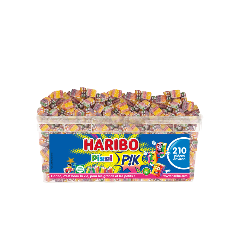Haribo-Pixel pik-210 pièces