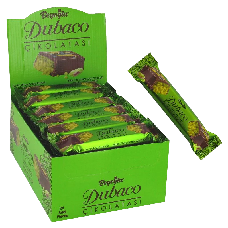 Chocolat Dubaï 35g-24 pièces