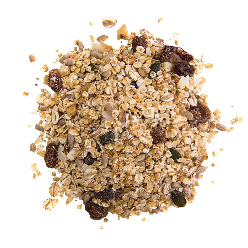 Muesli bio fruits