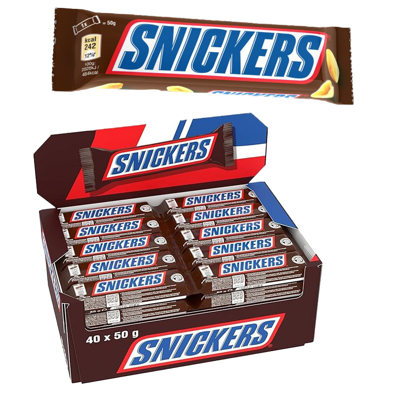 Snickers 50g -32 pièces