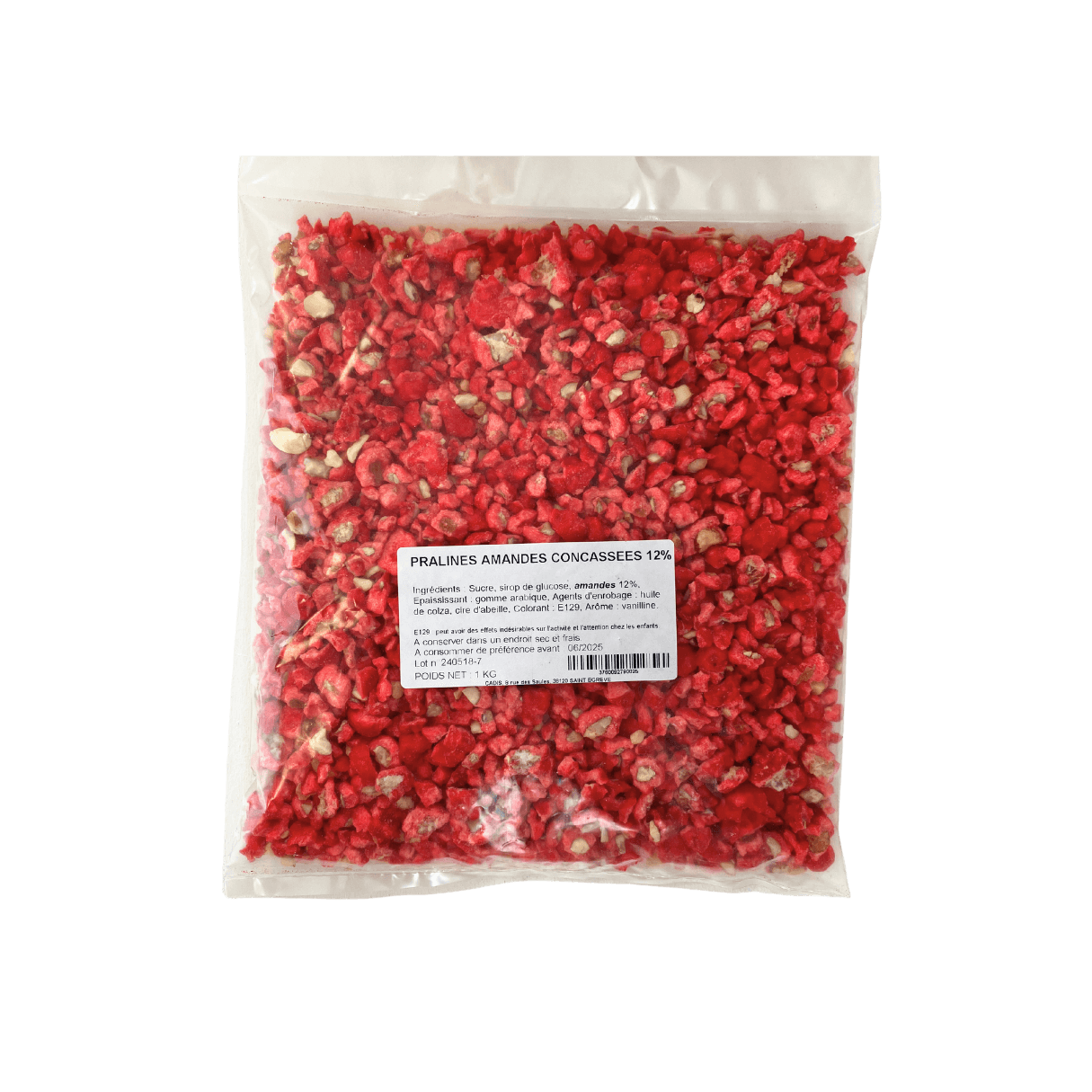 Pralines amandes concassées 1kg
