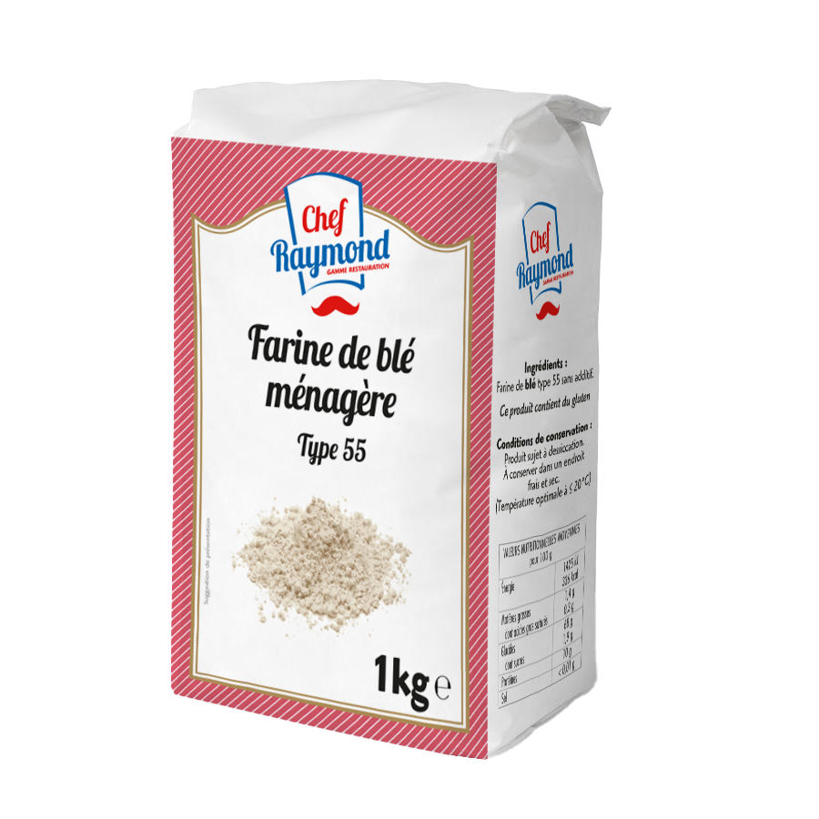 Farine de blé T55 -1kg