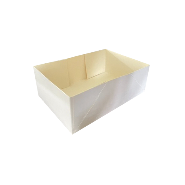 Caissette pâtissière blanche -100 pièces