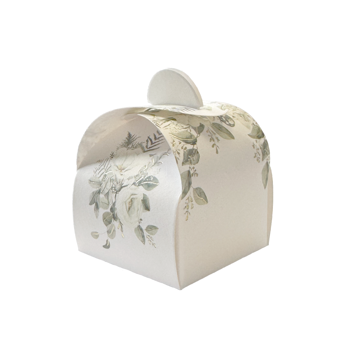 Petit contenant pastel pour dragées, parfait pour décoration douce et colorée.