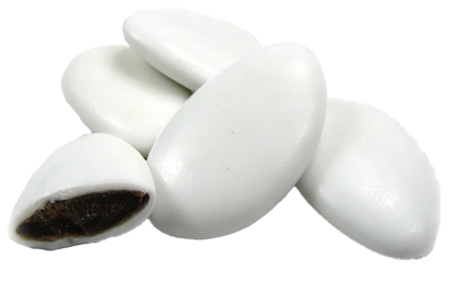 Dragée chocolat blanc vernis
