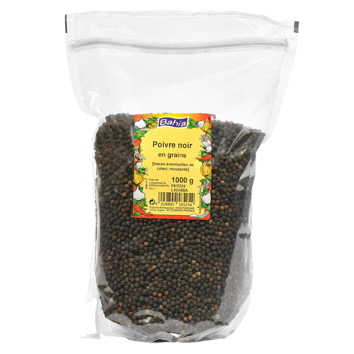 Poivre grain -1kg
