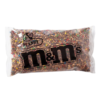 Sachet de brisures de M&M's, pratique pour la décoration de gâteaux, cupcakes et desserts