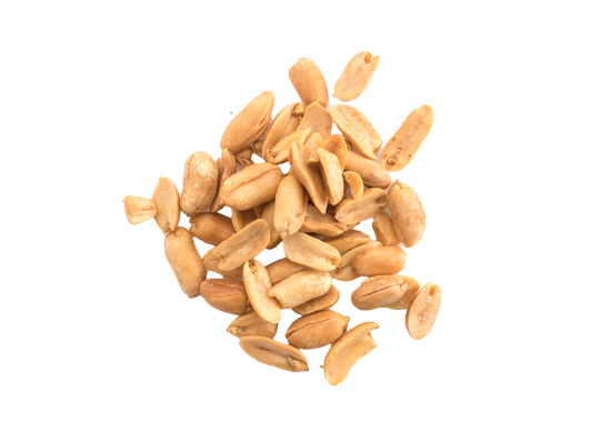 Sachet de cacahuètes, snack croquant et savoureux, parfait pour grignoter.
