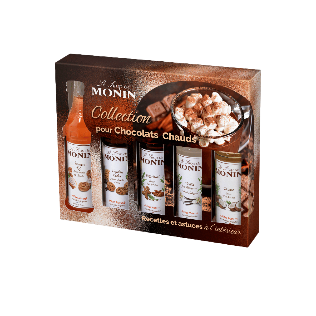 Coffret Monin Sirops pour chocolat chaud