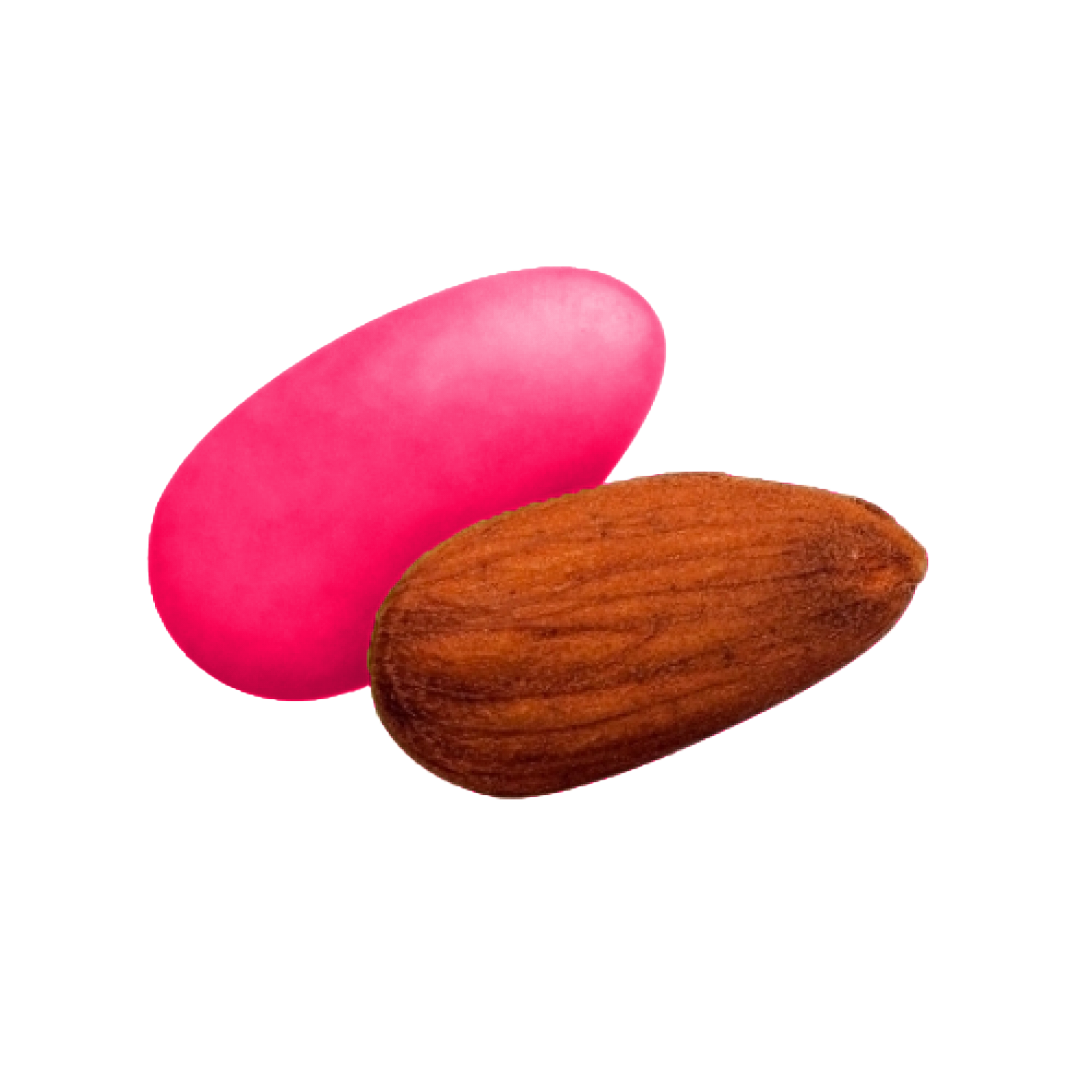 Dragées amandes Catalane colorées, délicieuses amandes enrobées de sucre pour fêtes et événements.