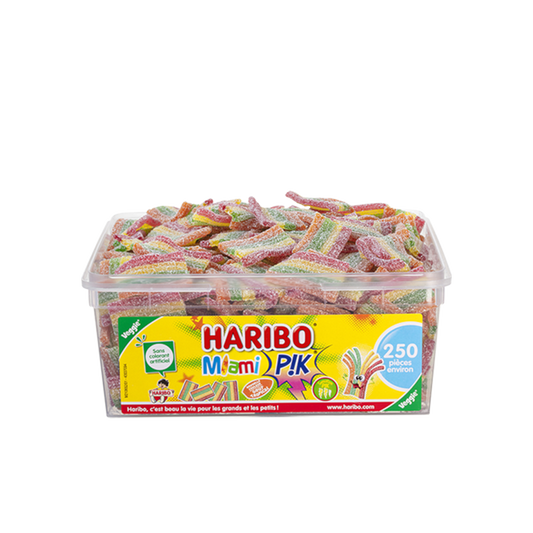 Haribo-Miami pik-250 pièces