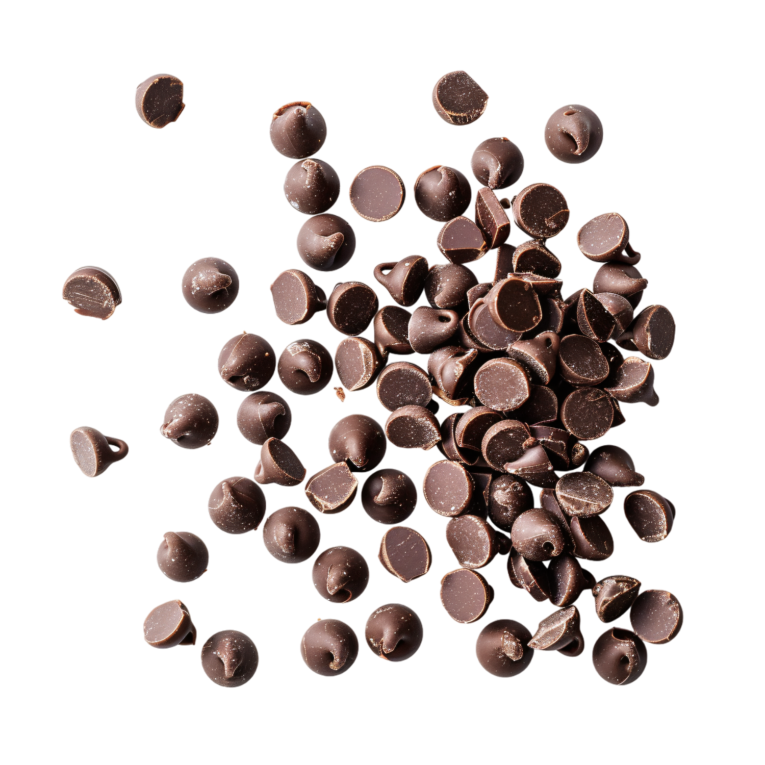 mini gouttes chocolat noir pour pâtisserie