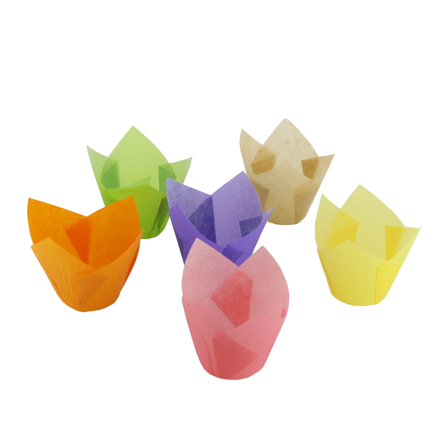Petite caissette colorée pour cupcakes, mini-gâteaux et confiseries.