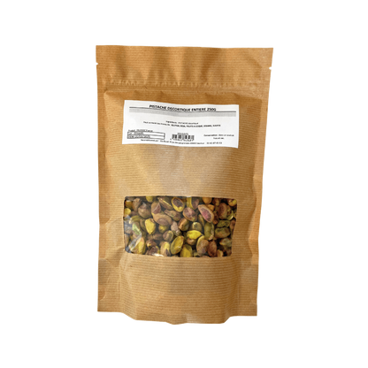 Pistaches décortiquées entières 250g
