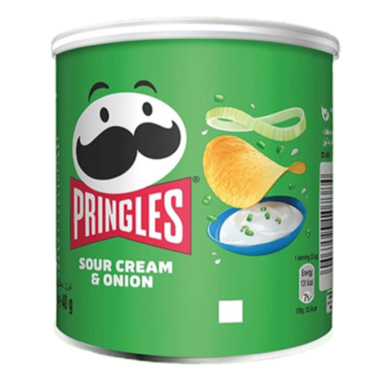 Pringles Crème oignon -40gx12